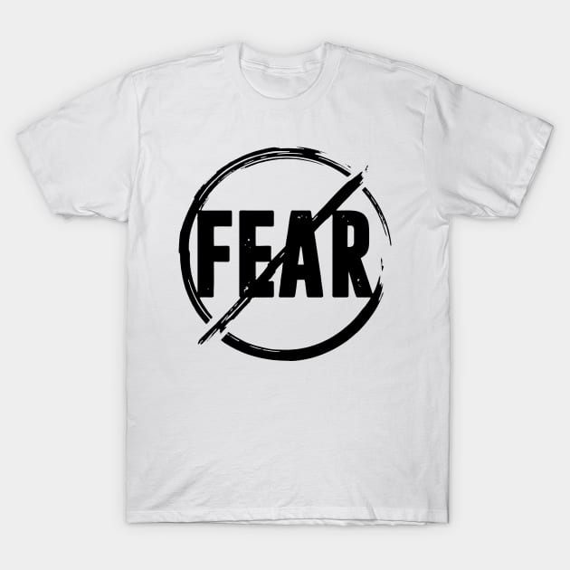 Fear T-Shirt by Illusion Art